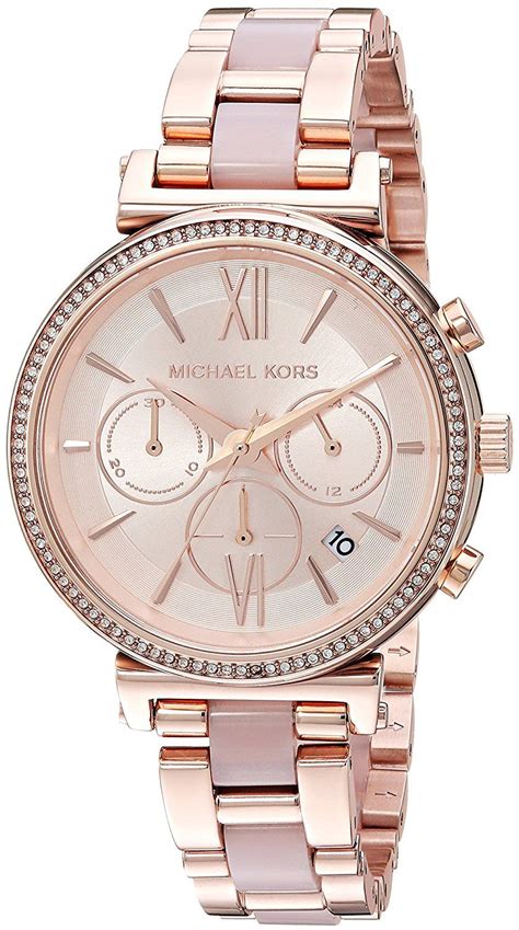 michael kors sofie ár|Amazon.com: Michael Kors Women's Sofie Chronograph Rose .